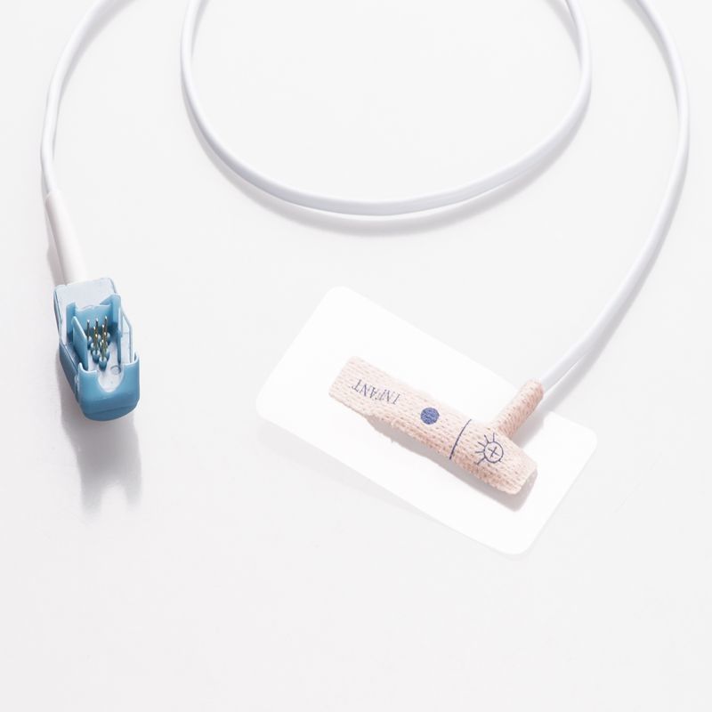 コンパティブル GE OXYTIP OXY-AP 使い捨て オキシマックス Spo2 接着センサー 8ピン 成人探査機
