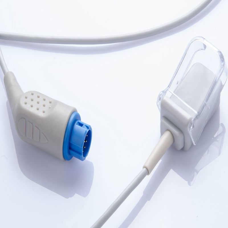 多機能のSPO2センサーケーブル 長さ3m グレー色 HP M1900AB M20EC08