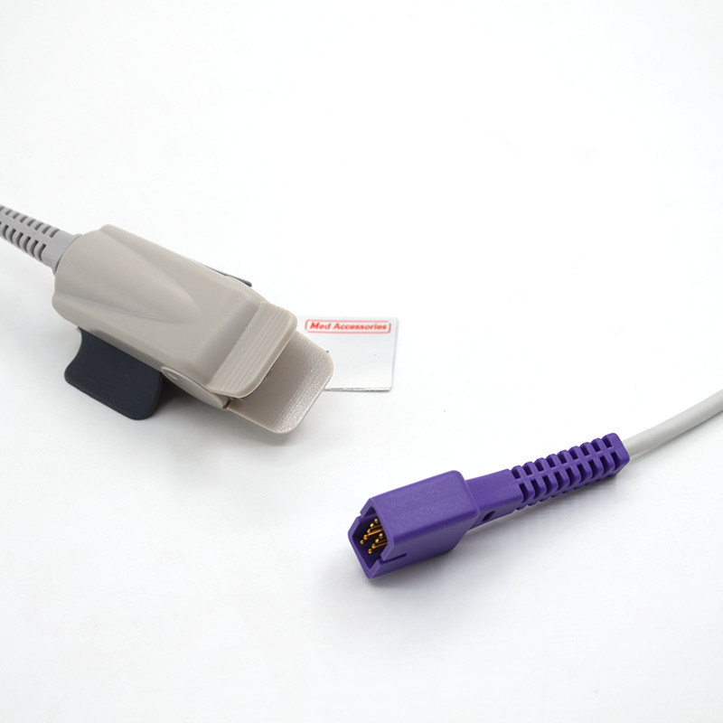 病院用品 大人の指 指先クリップ 高品質互換性Nellcor医療 9Pin 再利用可能な SpO2センサー