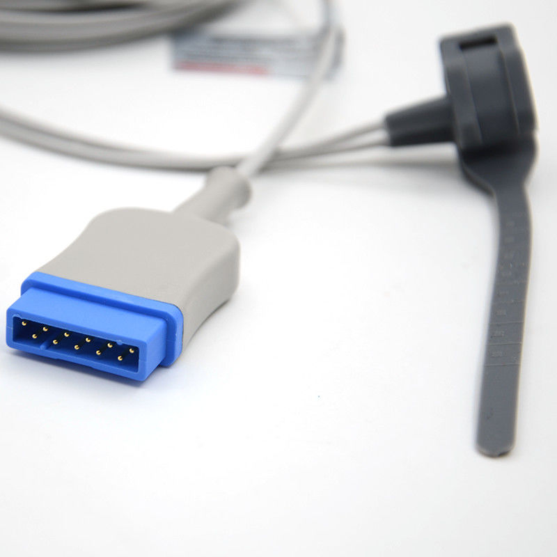 GE 11ピン 成人の指 TPU グレー Spo2 センサーケーブル 単一パック すべての患者様向け CE 認証