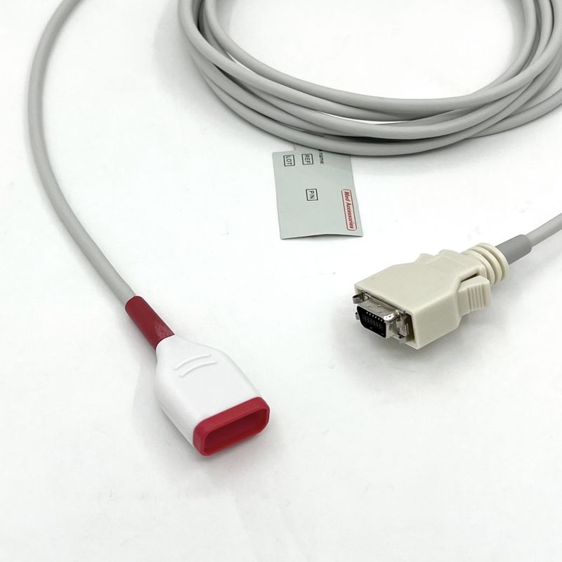 M-グレー TPU SpO2センサー拡張ケーブルと互換性