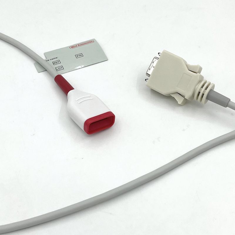 M-グレー TPU SpO2センサー拡張ケーブルと互換性