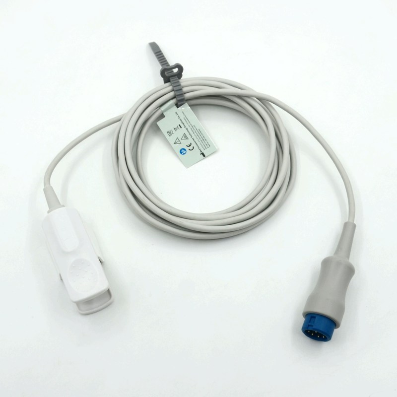 メーカー モニターアクセサリー 再利用可能な成人用クリップ T5/T8,7pin,3m用のマインドレイ SpO2センサー