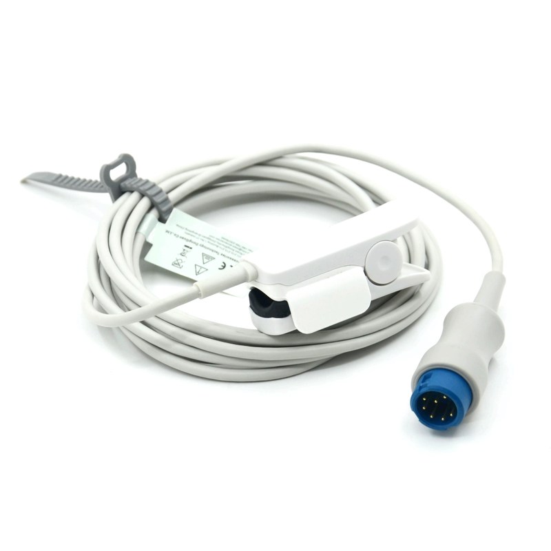 メーカー モニターアクセサリー 再利用可能な成人用クリップ T5/T8,7pin,3m用のマインドレイ SpO2センサー