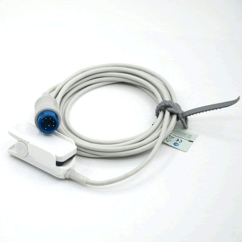 メーカー モニターアクセサリー 再利用可能な成人用クリップ T5/T8,7pin,3m用のマインドレイ SpO2センサー