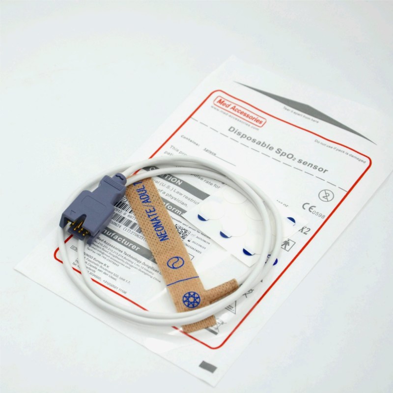 メディカルアクセサリーサプライヤー コンパティブル マシム2329 新生児/成人 9ピン用 SpO2センサー