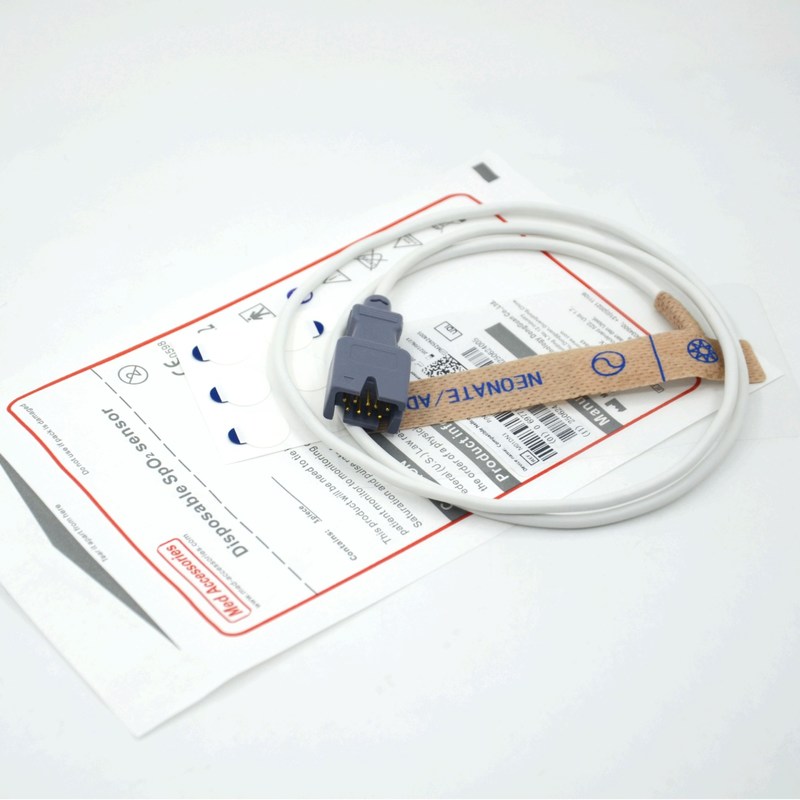 メディカルアクセサリーサプライヤー コンパティブル マシム2329 新生児/成人 9ピン用 SpO2センサー