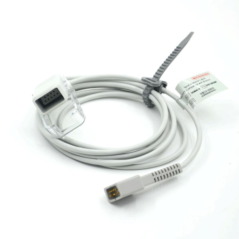 メディカルモニター 兼容Bionicsto Nellcor SpO2 アダプターケーブル Spo2拡張ケーブル