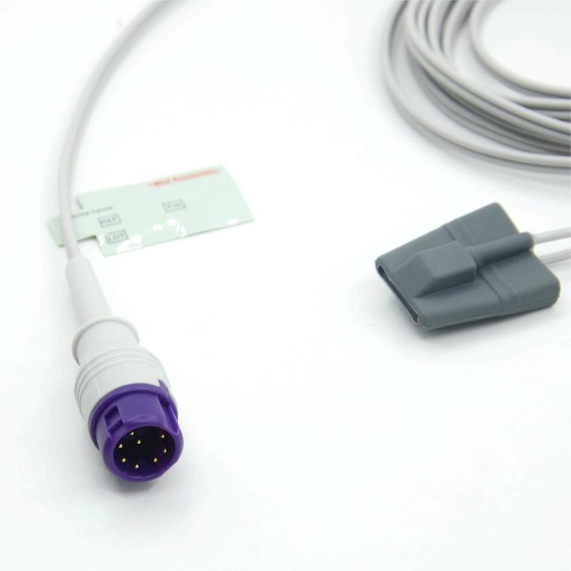 互換性のあるMindray Epm15再利用可能な小児用ソフトメーカーモニターアクセサリSpO2センサー